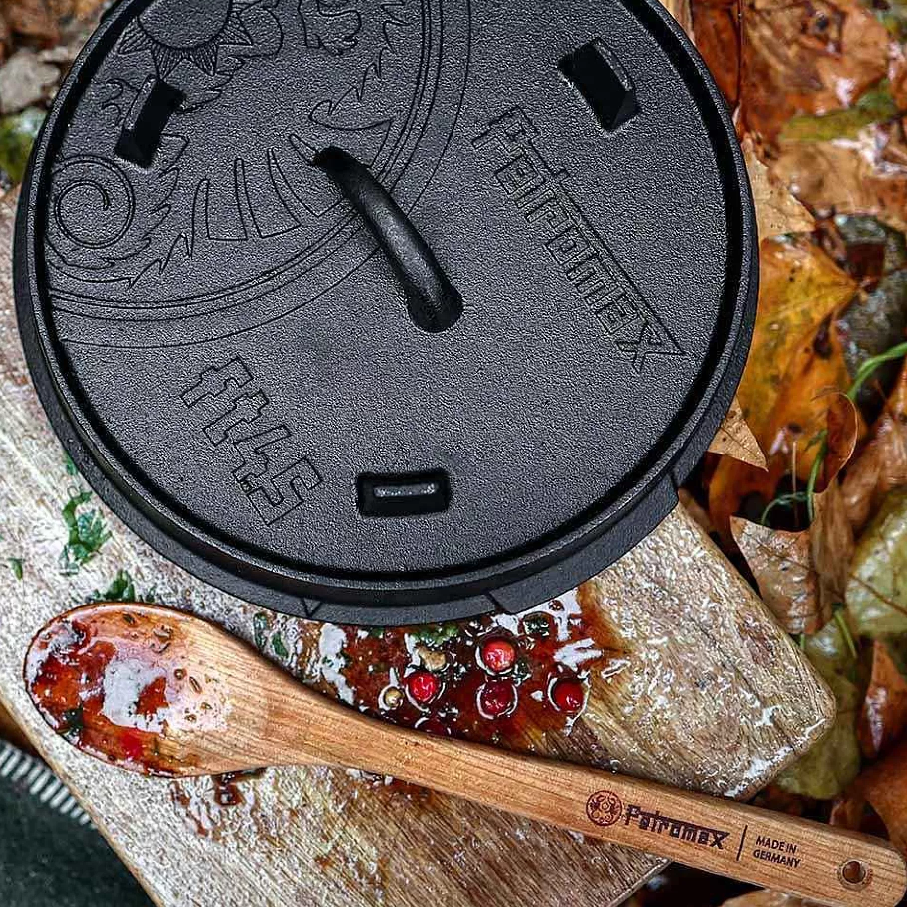 Petromax Fire Pot Ft4.5-T Starter Set - Juego De Horno Holandés De 4 Litros | Horno Holandés/Ollas De Fuego