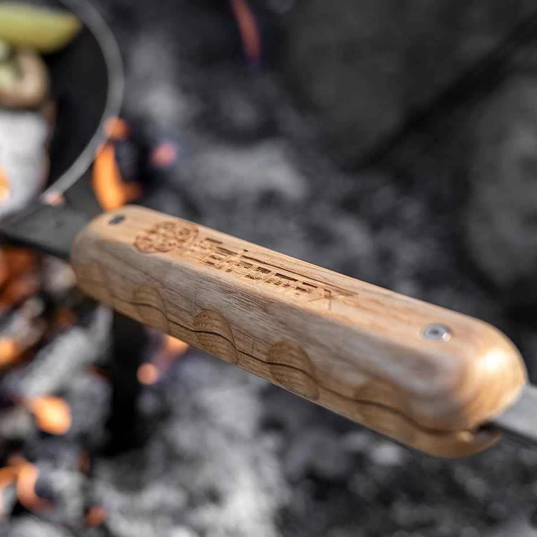 Petromax Sartenes De Hierro Forjado Con Mango De Madera | Sartenes De Hierro Forjado